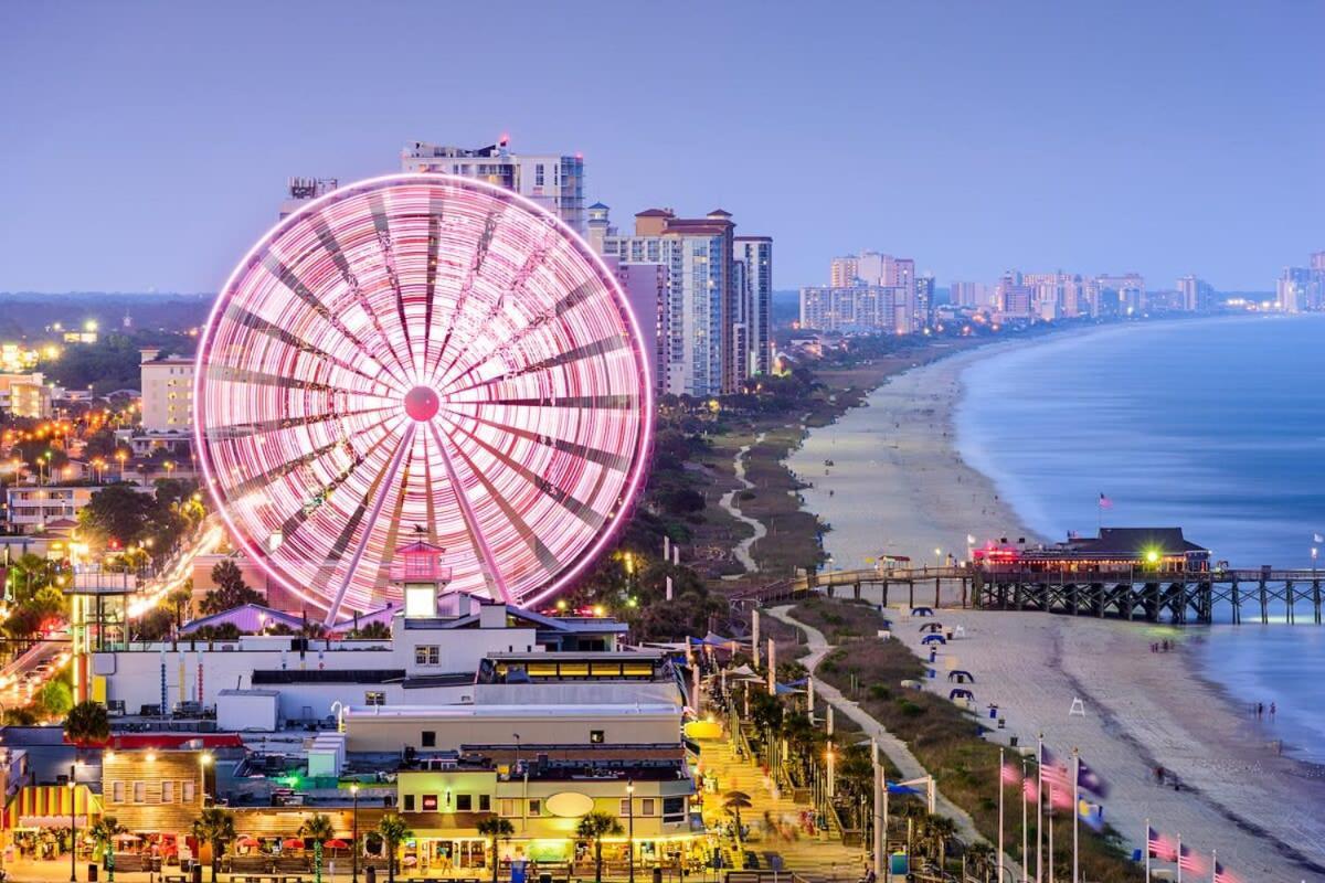 Waterfront Luxury Huge Condo With 15000Sf Pool Myrtle Beach Exteriér fotografie
